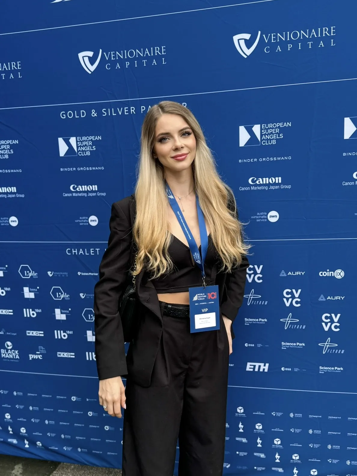 Christina Slapar bei einer Veranstaltung