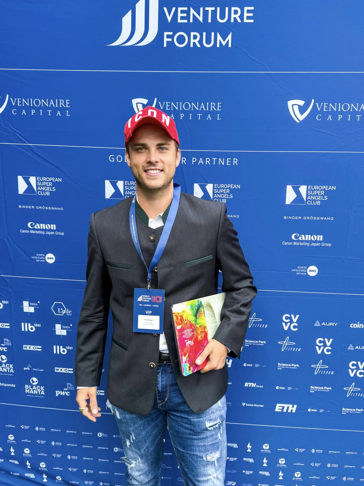 Philip Slapar bei einer Investoren-Veranstaltung